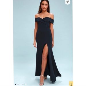 Lulu’s Song of Love Off the Shoulder Dress